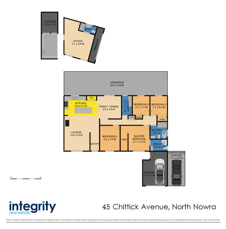 Floorplan of Homely house listing, 45 Chittick Avenue, North Nowra NSW 2541