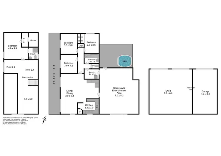 Floorplan of Homely house listing, 101 Kelcey Tier Road, Spreyton TAS 7310