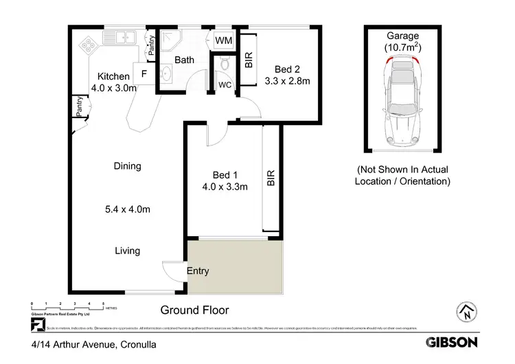 Floorplan of Homely unit listing, 4/14 Arthur Avenue, Cronulla NSW 2230