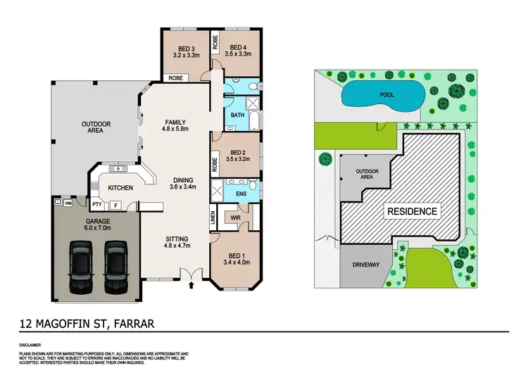 Floorplan of Homely house listing, 12 Magoffin Street, Farrar NT 830
