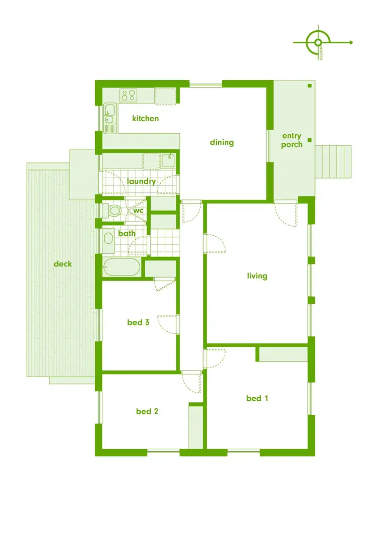 Floorplan of Homely house listing, 23 Ballarat Street, Fisher ACT 2611