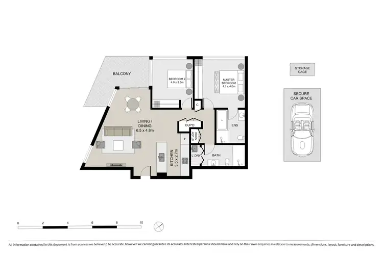 Floorplan of Homely unit listing, 902B/5 Pope Street, Ryde NSW 2112