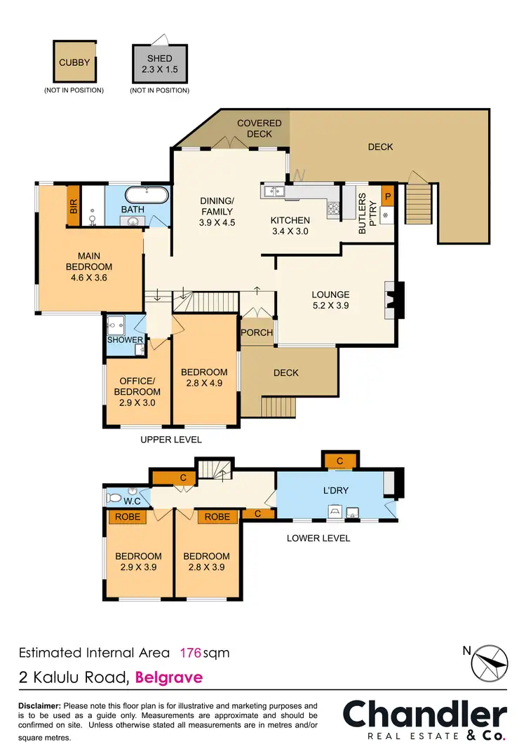 Floorplan of Homely house listing, 2 Kalulu Road, Belgrave VIC 3160