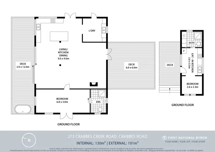 Floorplan of Homely house listing, 273 Crabbes Creek Road, Crabbes Creek NSW 2483