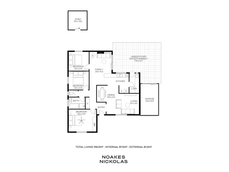 Floorplan of Homely house listing, 6 Paragon Avenue, Aberfoyle Park SA 5159