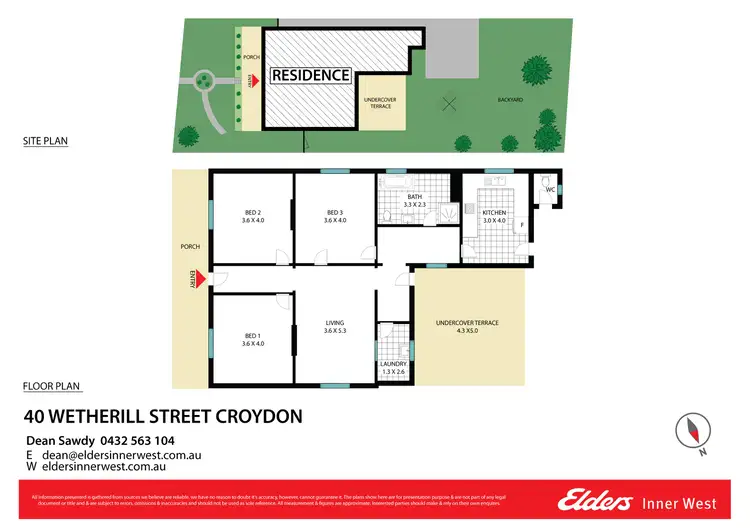 Floorplan of Homely house listing, 40 Wetherill Street, Croydon NSW 2132