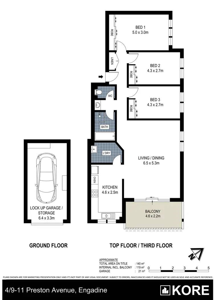 Floorplan of Homely apartment listing, 4/9-11 Preston Avenue, Engadine NSW 2233