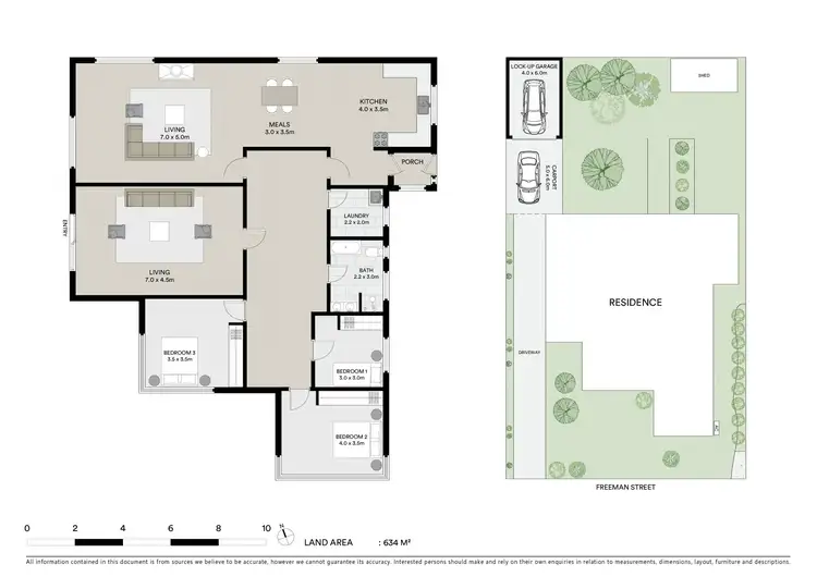 Floorplan of Homely house listing, 8 Freeman Street, Wendouree VIC 3355