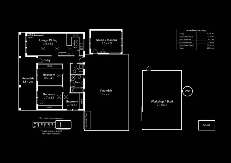 Floorplan of Homely house listing, 21 Gill Street, Rosewater SA 5013