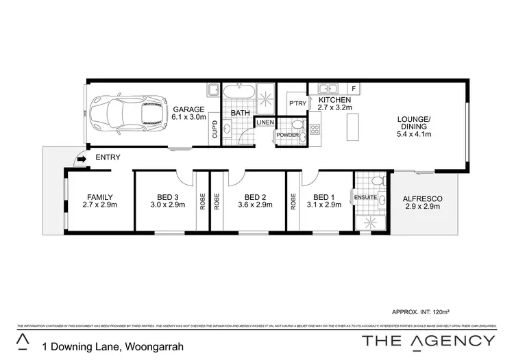 Floorplan of Homely house listing, 1b Downing Lane, Woongarrah NSW 2259
