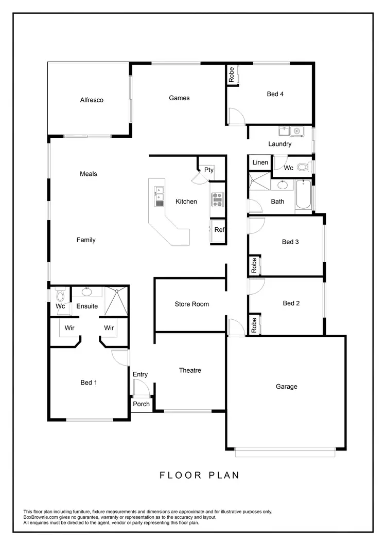 Floorplan of Homely house listing, 27 Cornforth Way, Piara Waters WA 6112