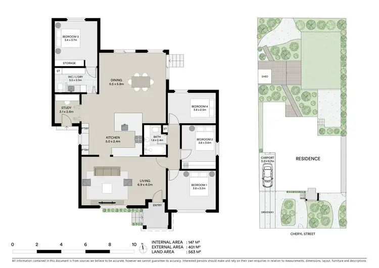 Floorplan of Homely house listing, 10 Cheryl Street, Mannering Park NSW 2259