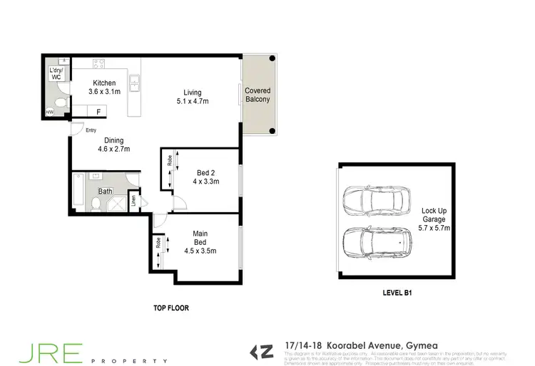 Floorplan of Homely unit listing, 17/14-18 Koorabel Avenue, Gymea NSW 2227