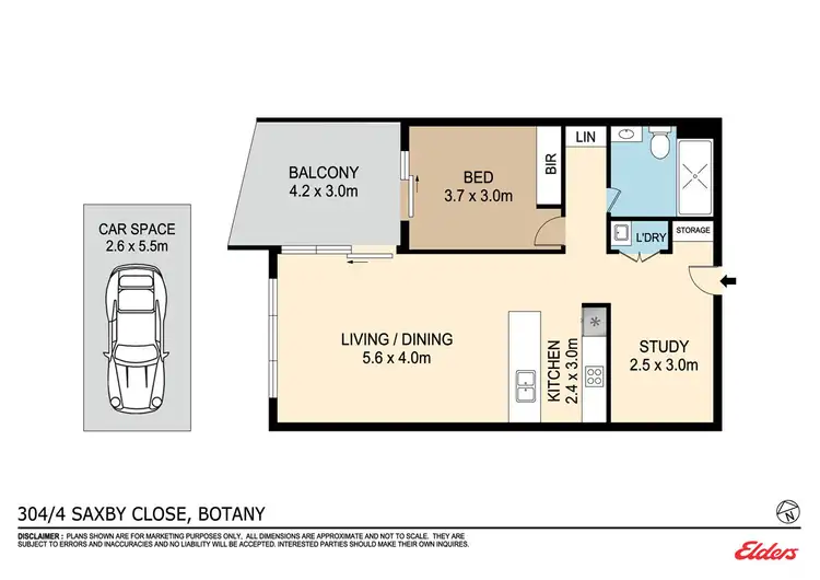 Floorplan of Homely apartment listing, Address available on request