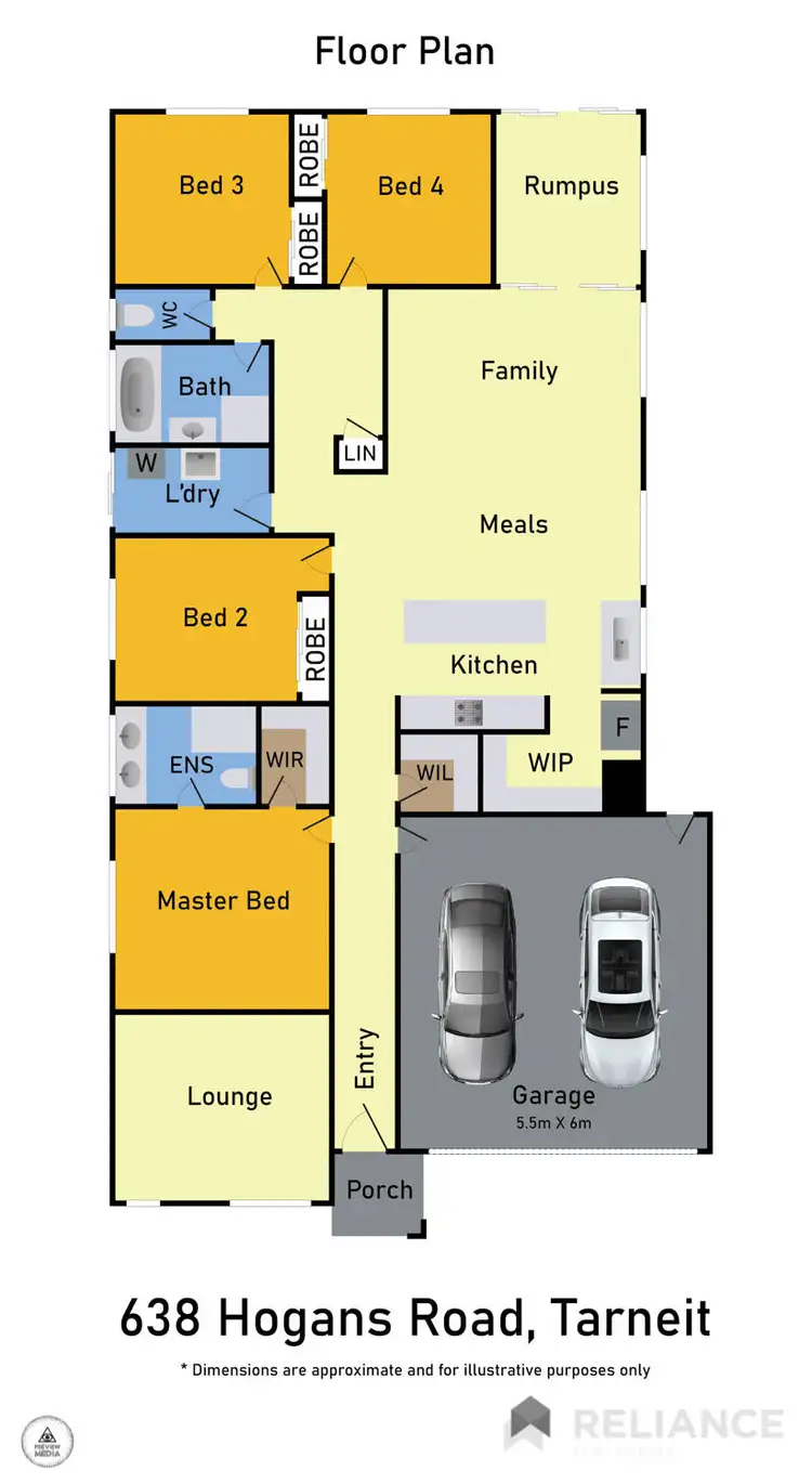 Floorplan of Homely house listing, 638 Hogans Road, Tarneit VIC 3029