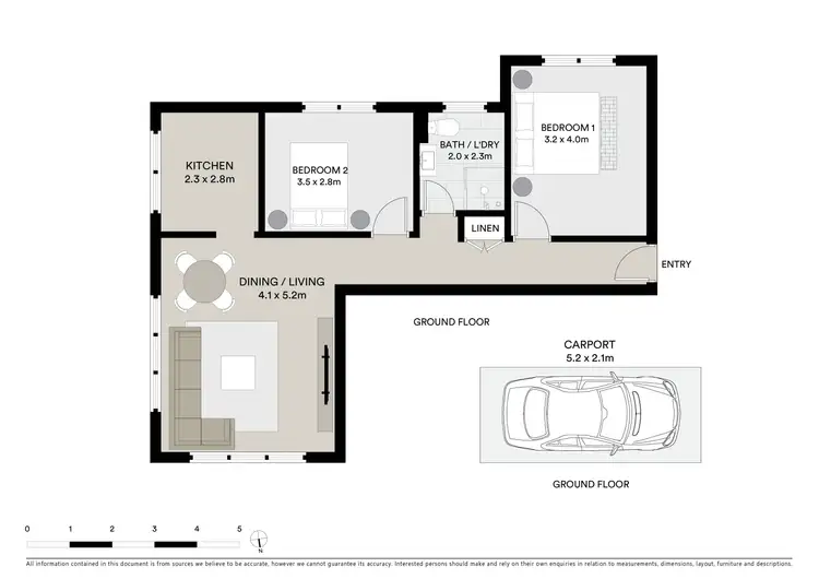 Floorplan of Homely apartment listing, 3/76 Wanganella Street, Balgowlah NSW 2093