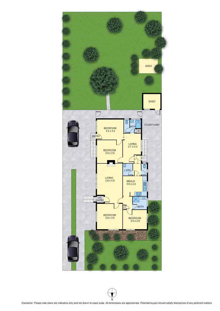 Floorplan of Homely house listing, 47 Nisbett Street, Reservoir VIC 3073