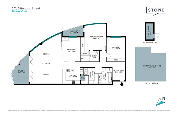Floorplan of Homely apartment listing, 201/5 Bungan Street, Mona Vale NSW 2103