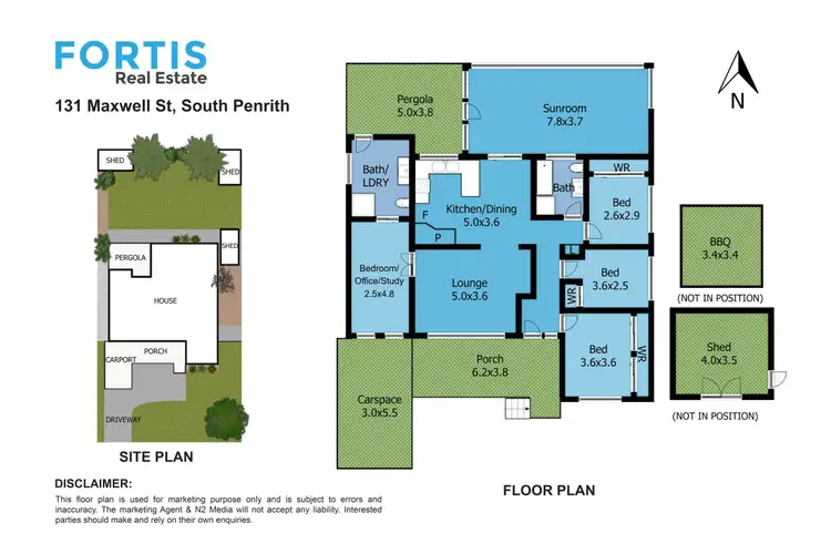 Floorplan of Homely house listing, 131 Maxwell Street, South Penrith NSW 2750