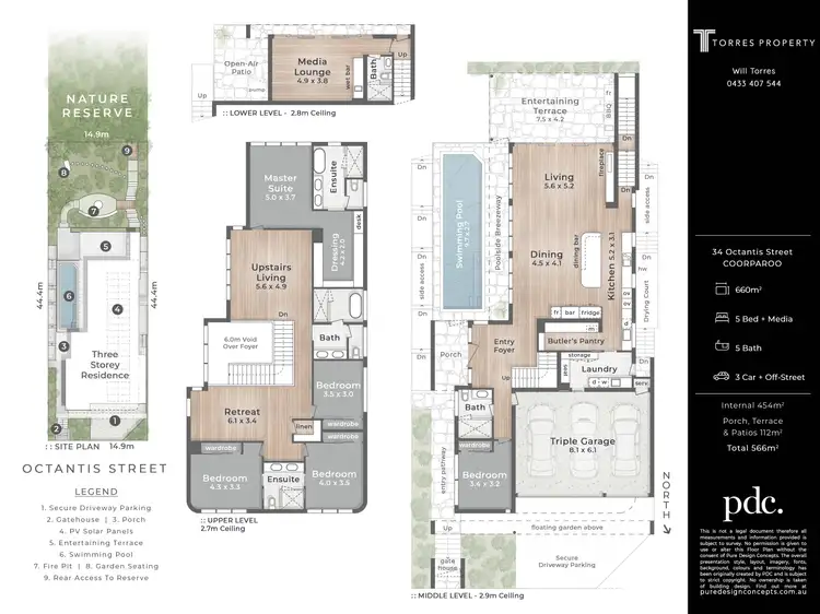 Floorplan of Homely house listing, 34 Octantis Street, Coorparoo QLD 4151