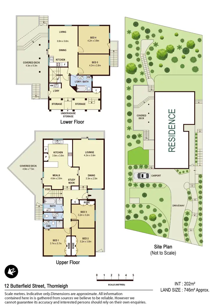 Floorplan of Homely house listing, 12 Butterfield Street, Thornleigh NSW 2120