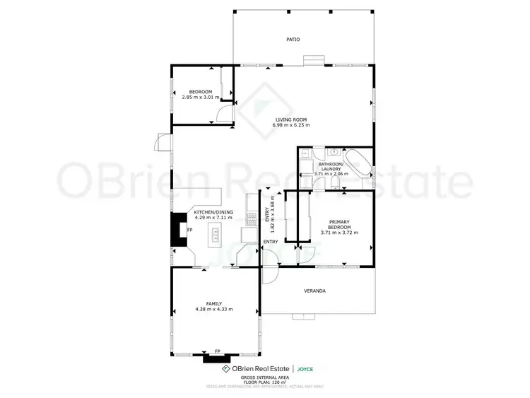 Floorplan of Homely house listing, 63 Dixon Street, Wangaratta VIC 3677
