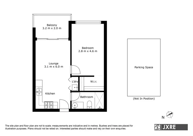 Floorplan of Homely apartment listing, 106/66 Bent Street, Mckinnon VIC 3204