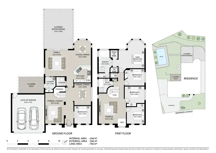 Floorplan of Homely house listing, 4 Menindee Avenue, Blue Haven NSW 2262