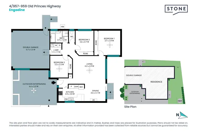 Floorplan of Homely villa listing, 4/957-959 Old Princes Highway, Engadine NSW 2233
