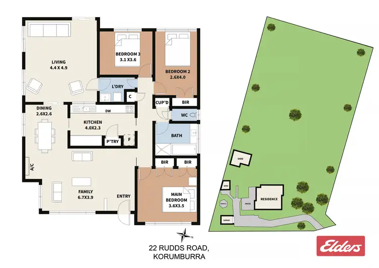 Floorplan of Homely house listing, 22 Rudds Road, Korumburra VIC 3950