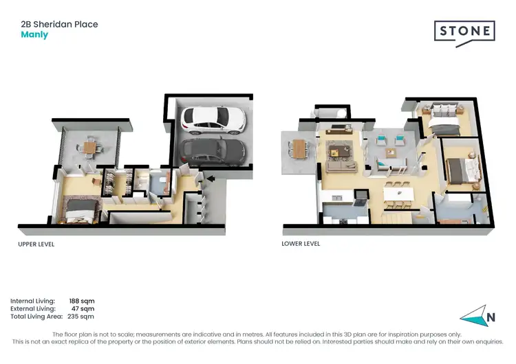 Floorplan of Homely house listing, 2B Sheridan Place, Manly NSW 2095
