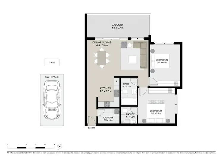 Floorplan of Homely apartment listing, 20/53-59 Balmoral Road, Northmead NSW 2152
