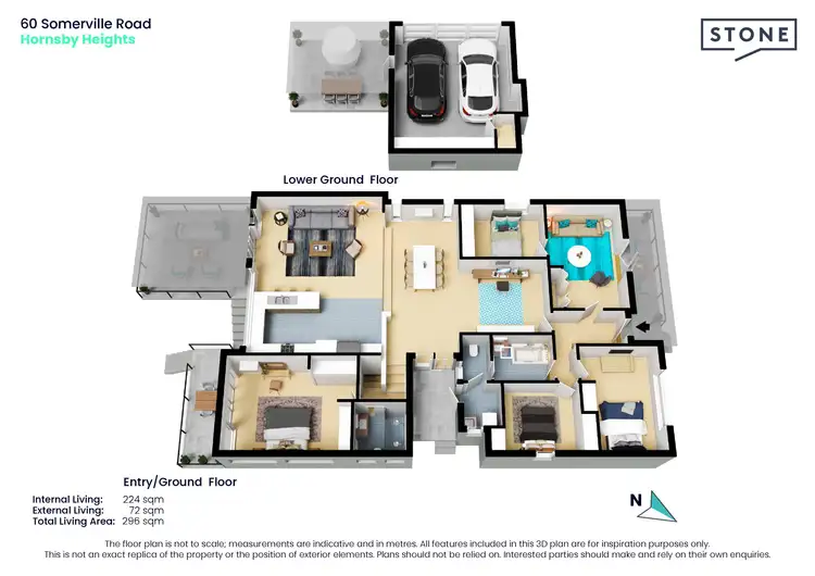 Floorplan of Homely house listing, 60 Somerville Road, Hornsby Heights NSW 2077