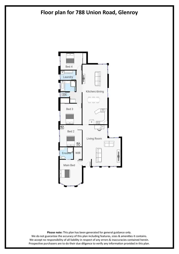 Floorplan of Homely house listing, 788 Union Road, Glenroy NSW 2640