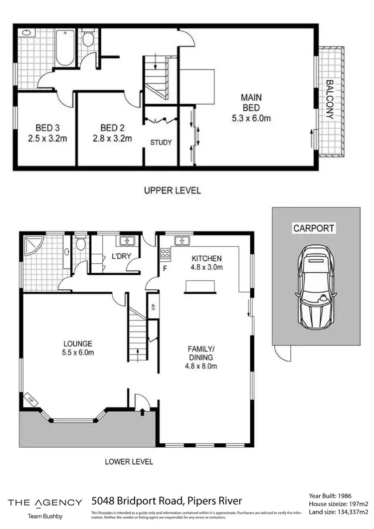 Floorplan of Homely house listing, 5048 Bridport Road, Pipers River TAS 7252