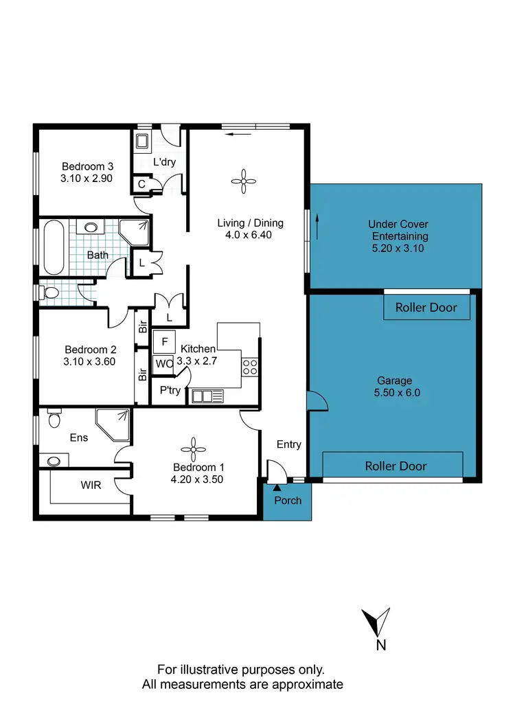 Floorplan of Homely house listing, 42 Patricia Avenue, Camden Park SA 5038