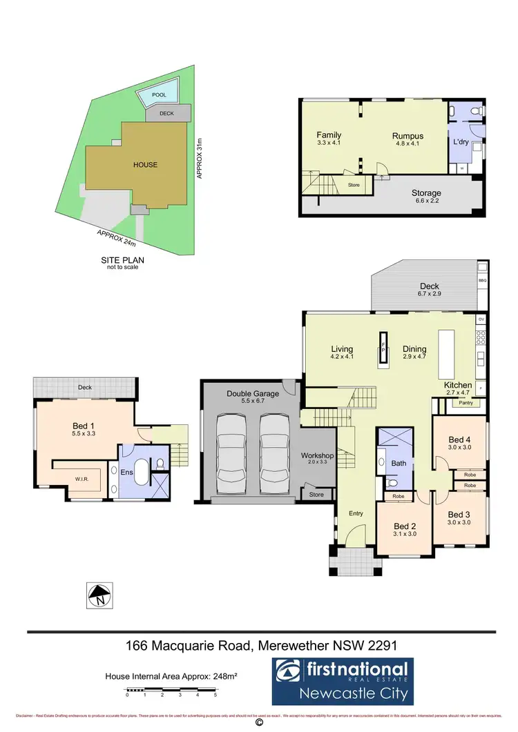 Floorplan of Homely house listing, 166 Macquarie Street, Merewether NSW 2291