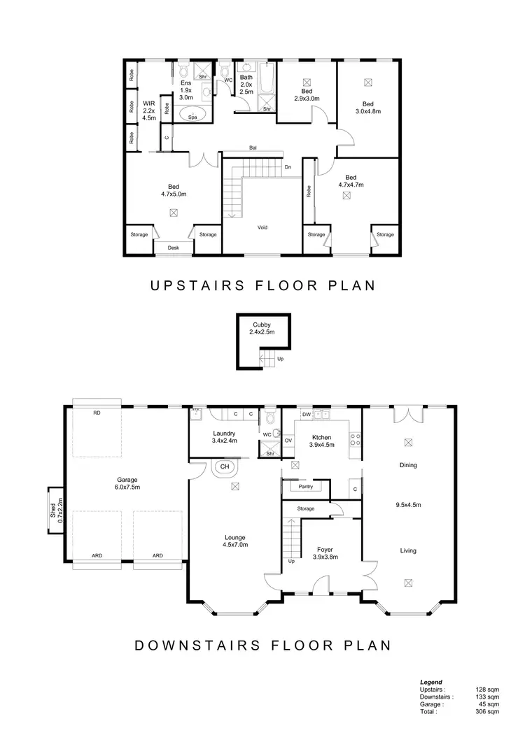 Floorplan of Homely house listing, 5 Slapes Gully Road, Burnside SA 5066