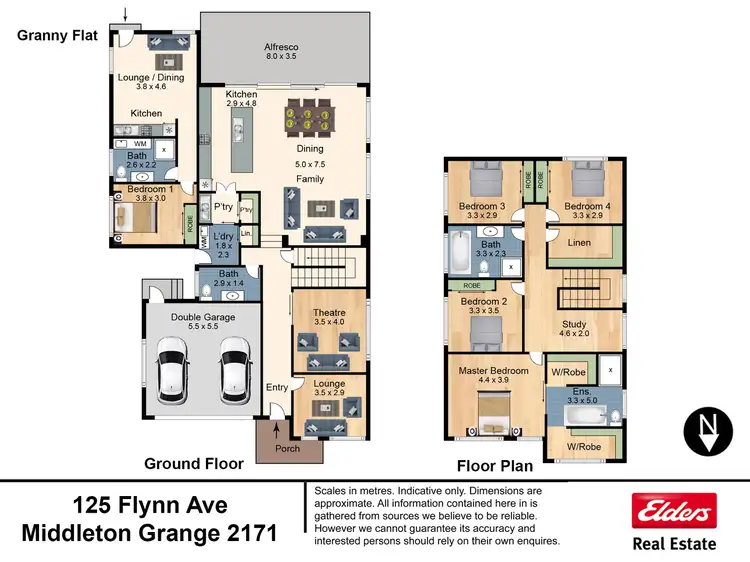 Floorplan of Homely house listing, 125 Flynn Avenue, Middleton Grange NSW 2171