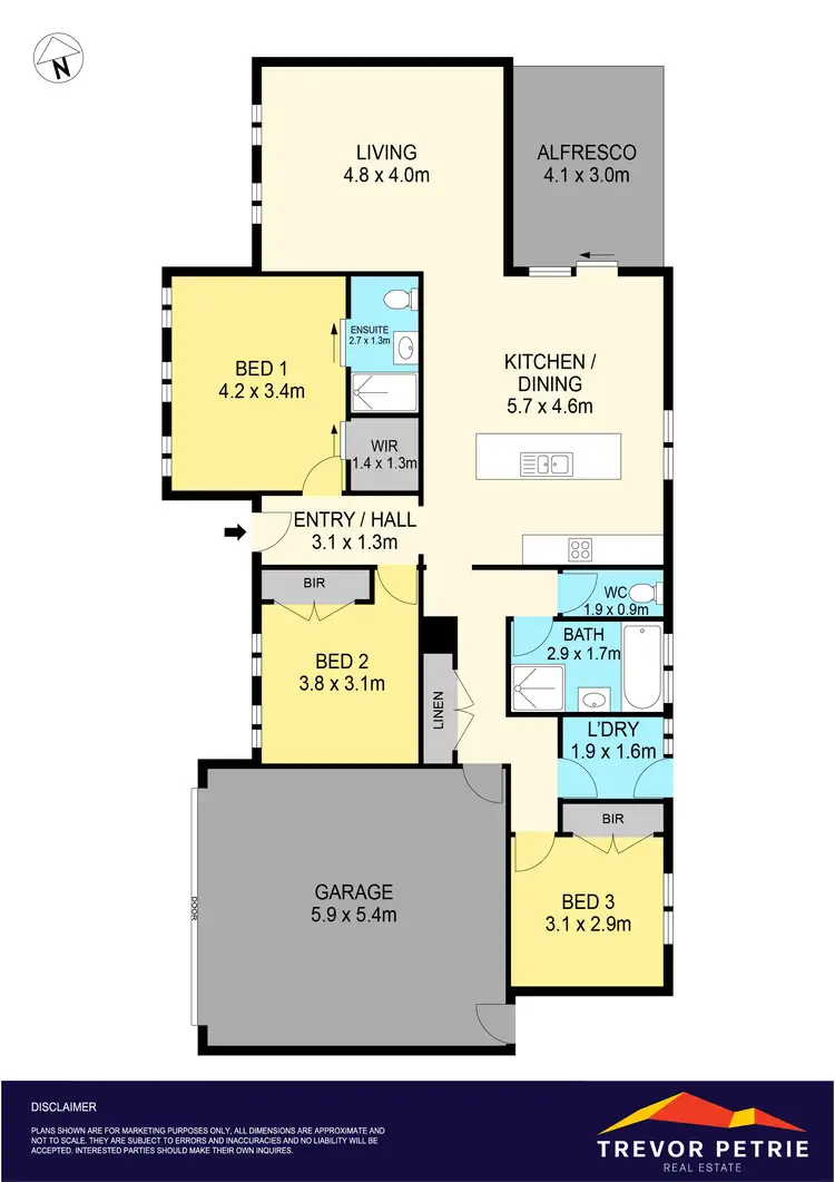 Floorplan of Homely house listing, 22 Roscommon Avenue, Alfredton VIC 3350