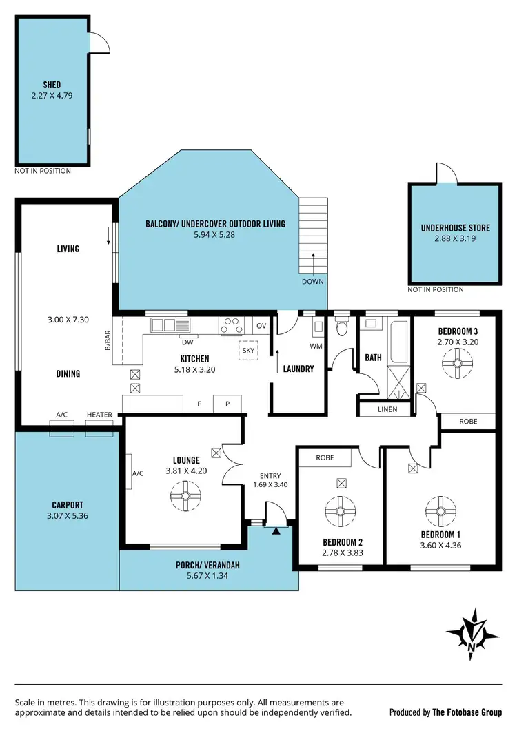 Floorplan of Homely house listing, 62 Oakridge Rise, Huntfield Heights SA 5163