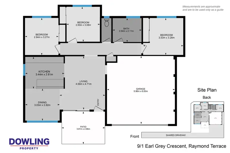 Floorplan of Homely house listing, 9/1 Earl Grey Crescent, Raymond Terrace NSW 2324