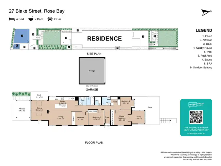 Floorplan of Homely house listing, 27 Blake Street, Rose Bay NSW 2029