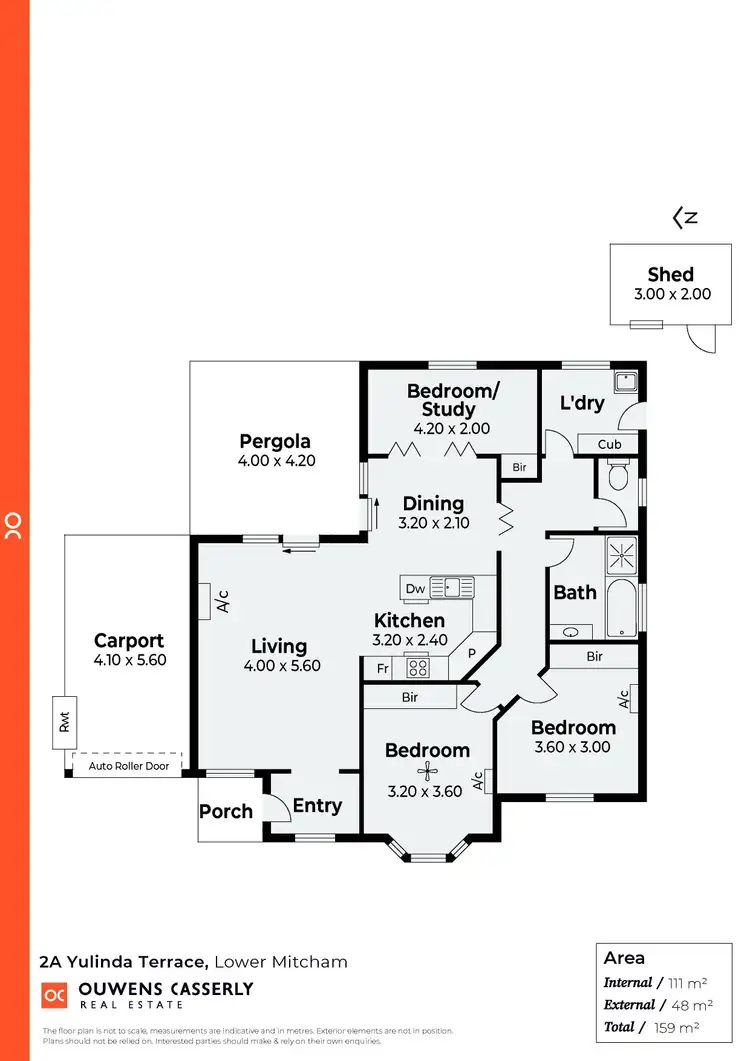 Floorplan of Homely house listing, 2A Yulinda Terrace, Lower Mitcham SA 5062