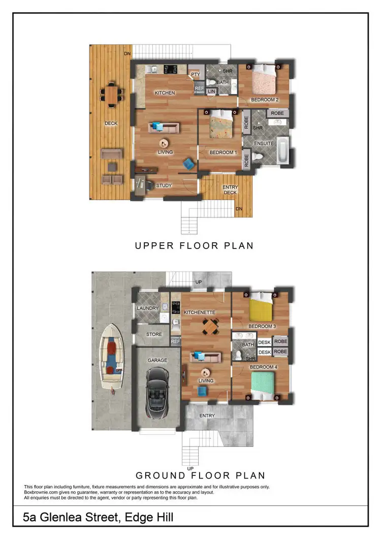 Floorplan of Homely house listing, 5A Glenlea Street, Edge Hill QLD 4870