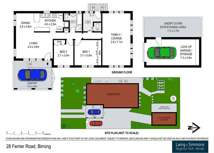 Floorplan of Homely house listing, 28 Ferrier Road, Birrong NSW 2143