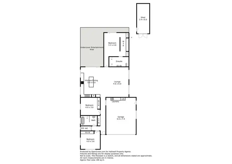 Floorplan of Homely house listing, 6 Pepik Street, Hawley Beach TAS 7307