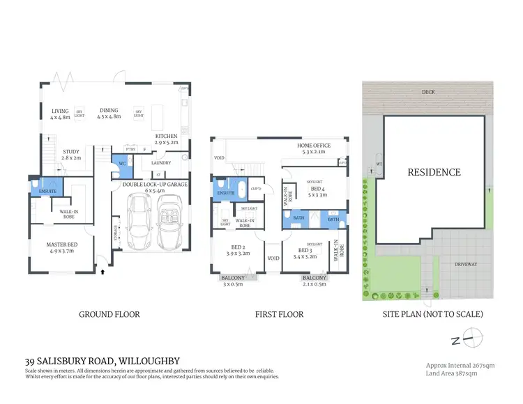 Floorplan of Homely house listing, 39 Salisbury Road, Willoughby NSW 2068