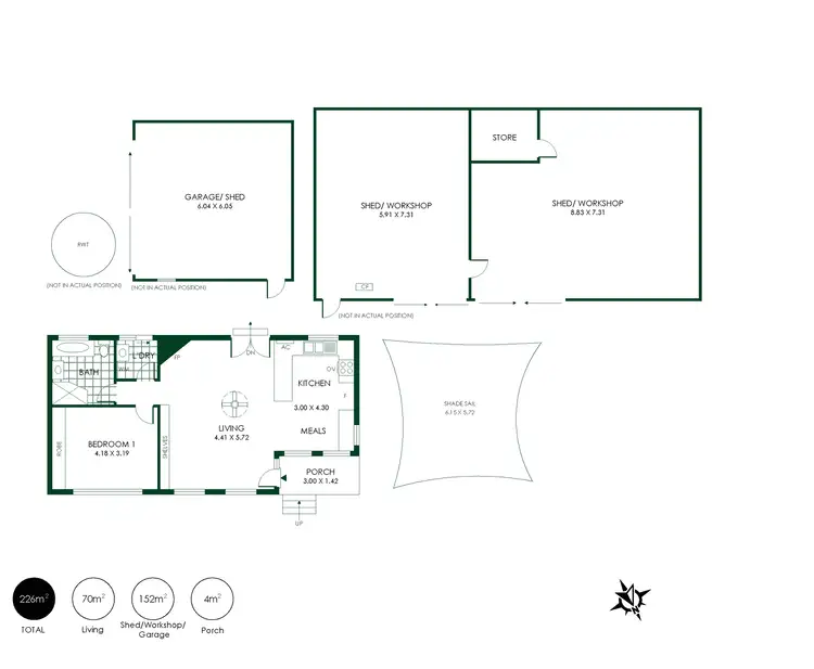 Floorplan of Homely house listing, 94 Sydney Road, Nairne SA 5252