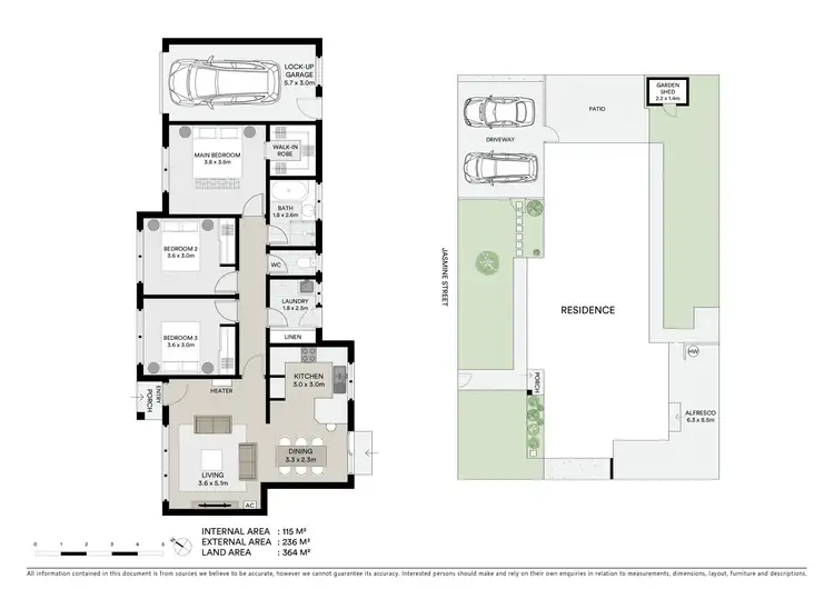 Floorplan of Homely unit listing, 6A Jasmine Street, Bell Park VIC 3215